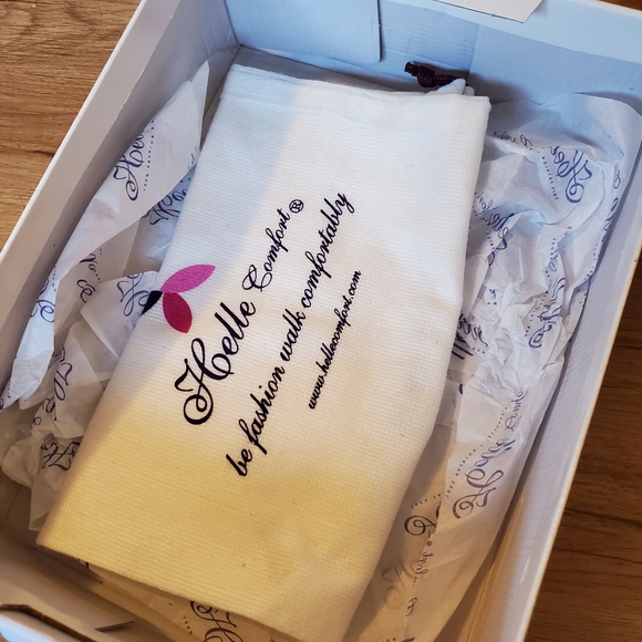 Helle Comfort black patent Natalia sandal 39 9 - Picture 13 of 13